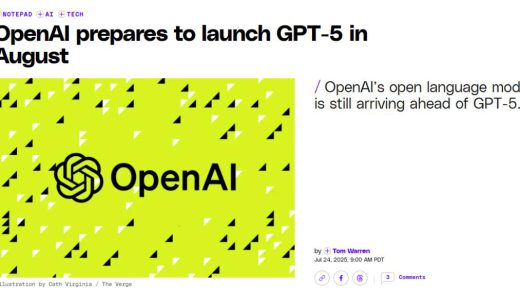GPT-5 即将8月发布，人类历史上最强AI模型
