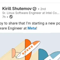 曾在英特尔工作14年的资深Linux内核工程师现已加入Meta