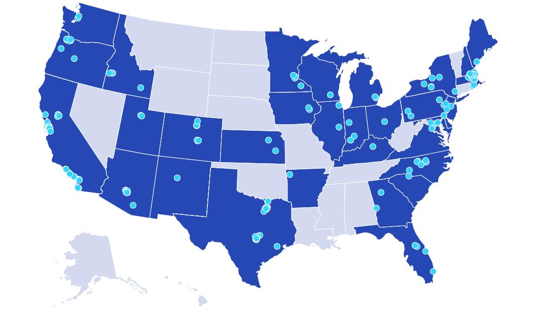 美国芯片布局,最全展示