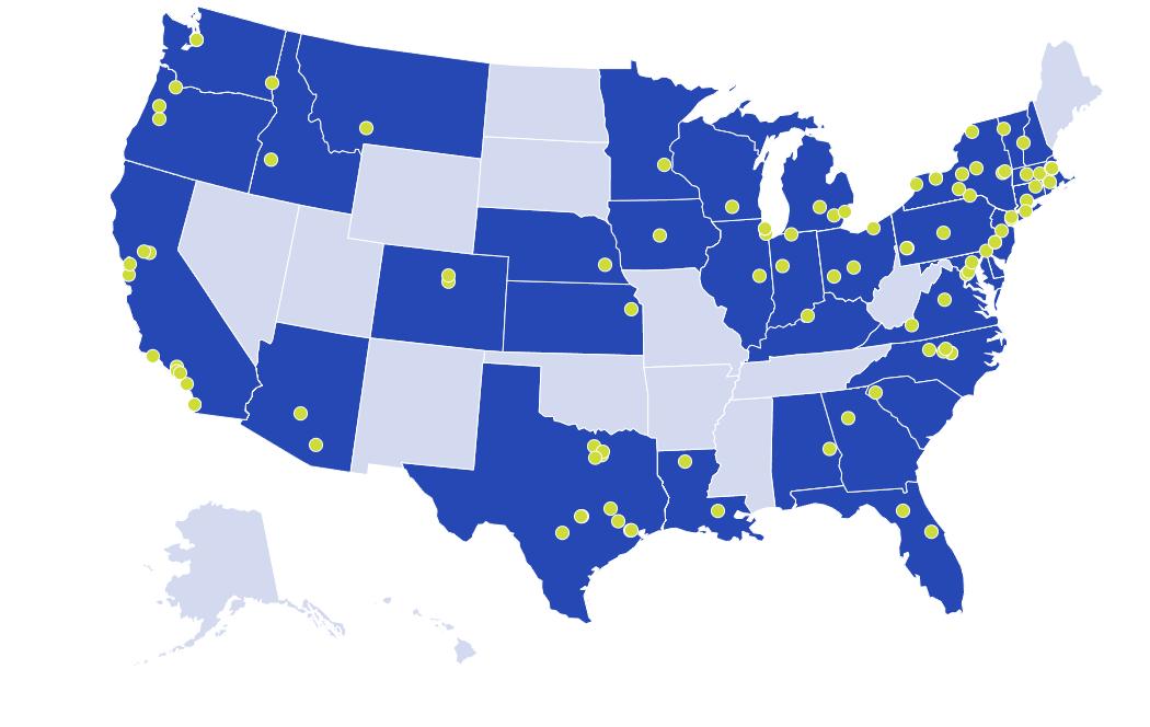 美国芯片布局,最全展示