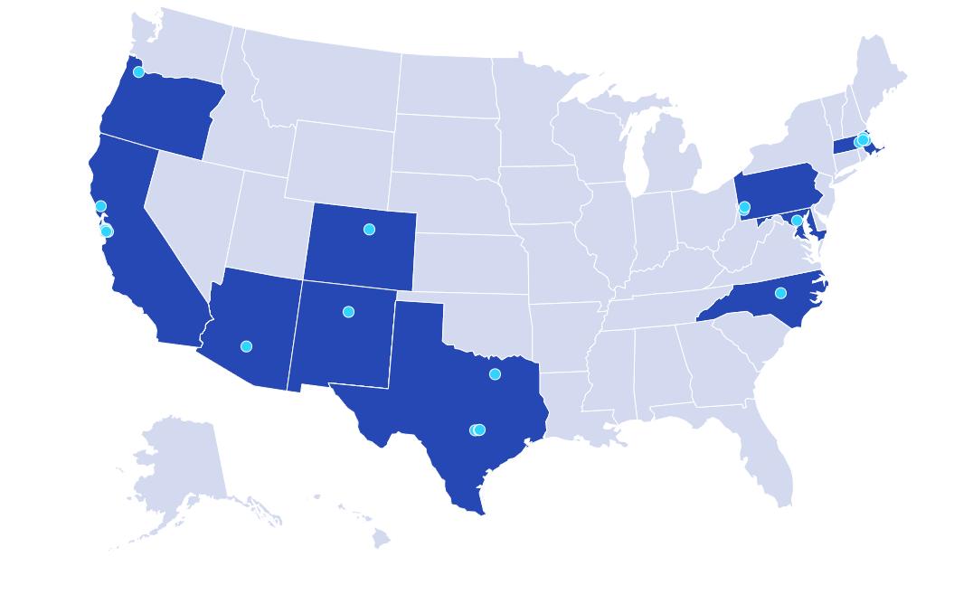 美国芯片布局,最全展示