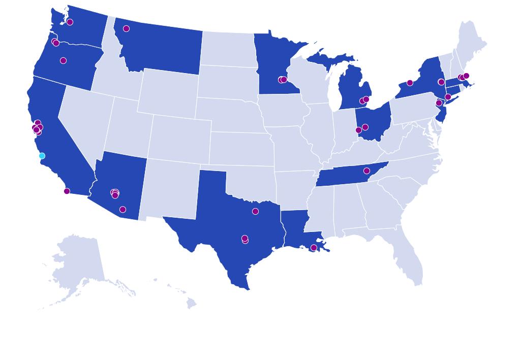 美国芯片布局,最全展示
