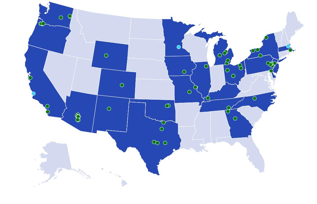 美国芯片布局,最全展示