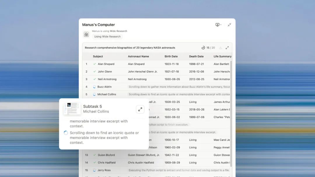 Manus AI 上线以来最大更新：100 个 Agent 为你打工，但缺点是太烧钱了