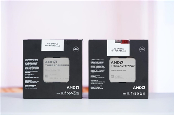 最强桌面CPU!AMD锐龙线程撕裂者9970X/9980X图赏