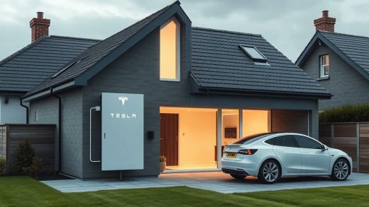 马斯克旗下特斯拉申请向英国家庭供电许可