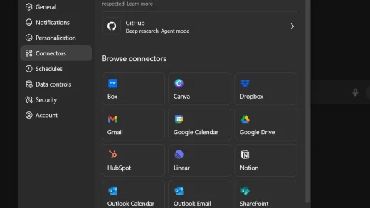 OpenAI 在 ChatGPT 中推出 Gmail、日历和联系人集成