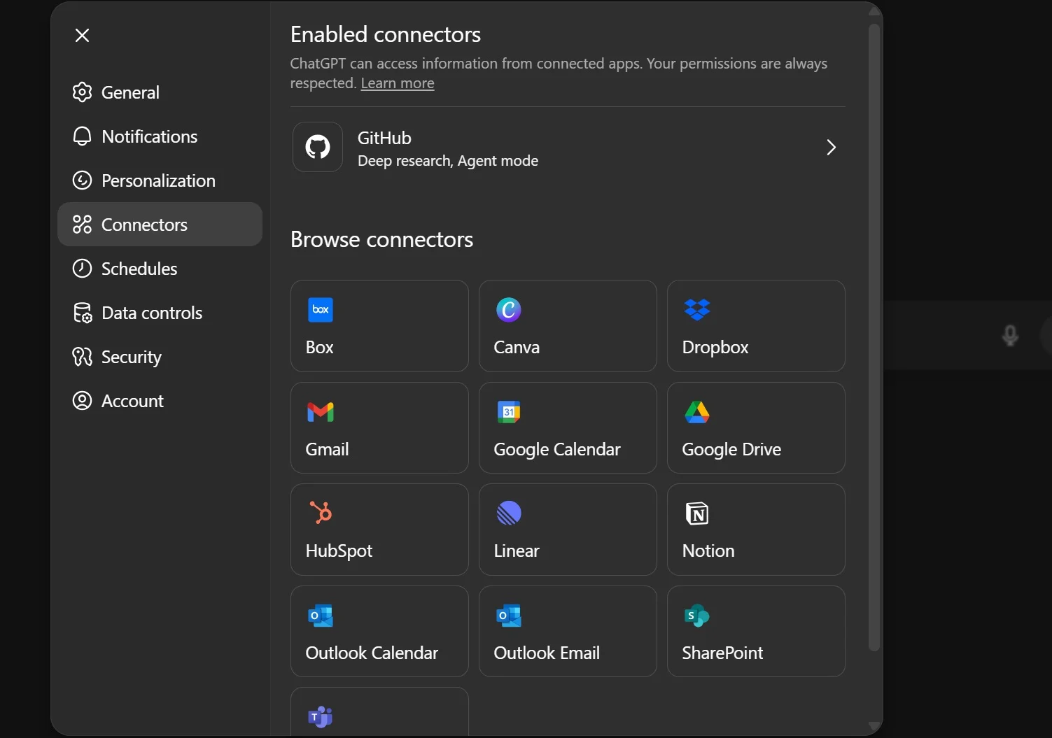 OpenAI 在 ChatGPT 中推出 Gmail、日历和联系人集成