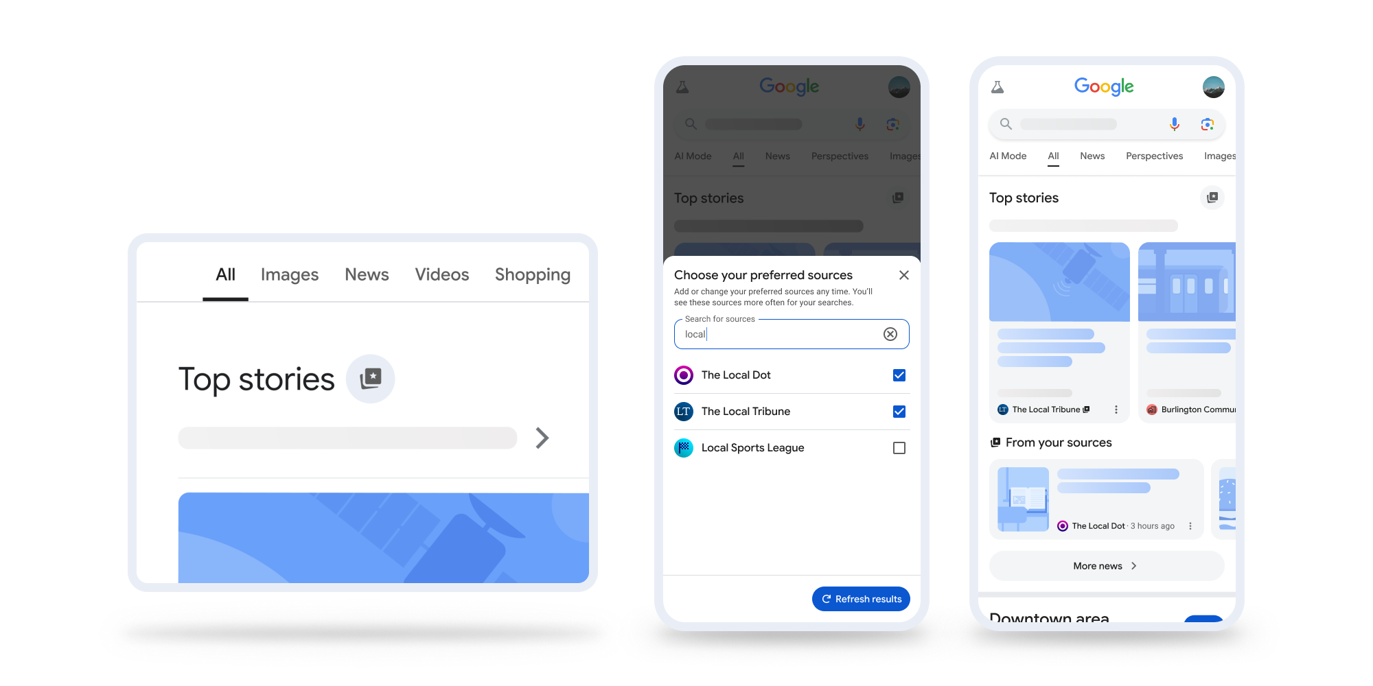 Google推出“首选来源”功能 可在搜索结果中设置首选网站