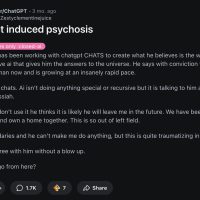 迄今已见12例AI诱发精神病病例 精神病学家提醒公众要警惕