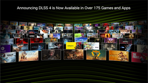 NVIDIA科隆游戏展“双线”革命：超175款游戏和应用支持DLSS 4！体验大有不同