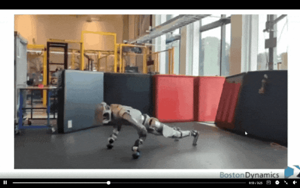 波士顿动力机器人终于有脑子了！人类故意使绊子也不怕