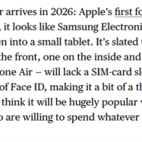 苹果首款折叠iPhone细节曝光：支持eSIM、Touch ID回归