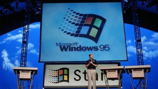30年前的今天：Windows 95正式发布！首日就卖了7.2亿美元