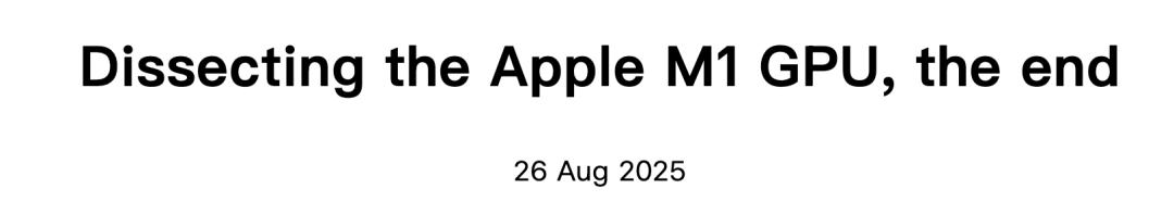 M3/M4 Mac上跑Linux“破灭”？Asahi Linux又一核心开发者官宣退出：告别苹果，转战英特尔