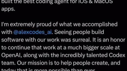 00后打造最强苹果开发Agent，刚刚，OpenAI打包收编