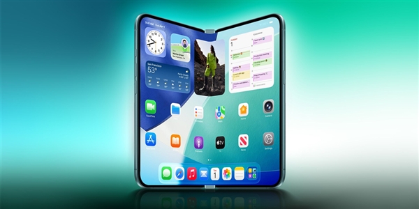 曝苹果折叠屏iPhone首次采用真全面屏形态：无刘海无挖孔