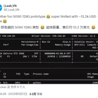 魔改128GB超大显存RTX 5090现身！为AI而生：单卡售价超90000元