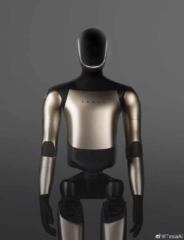 特斯拉TeslaAI官微上线：首条动态透露Optimus 3人形机器人外观细节