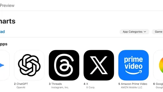 Google Gemini 登顶最佳免费 iPhone 应用