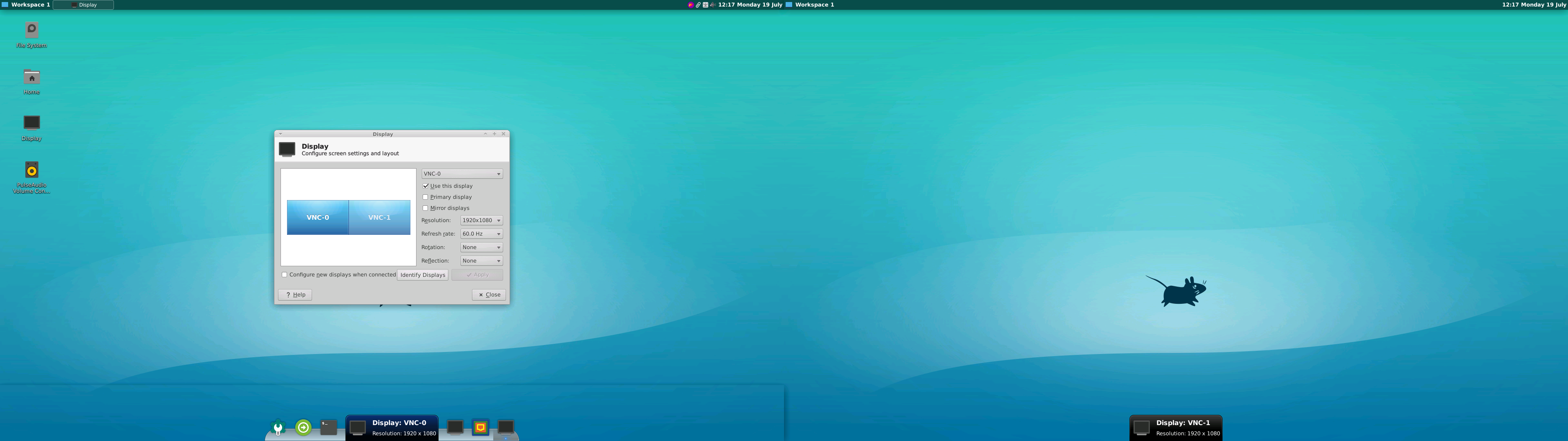轻快好用的Docker版云桌面:infrastlabs/docker-headless