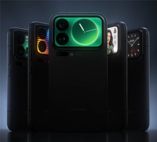 小米17 Pro系列外观首次公布:确认搭载“妙享背屏”