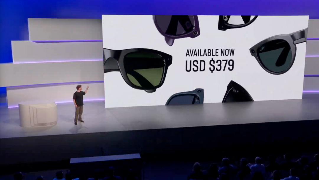 苹果没做出来的 AI 眼镜，Meta 发布了，我在现场体验后还挺惊喜