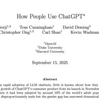 7亿人ChatGPT使用报告首曝光，你关于AI的认识都是错的？