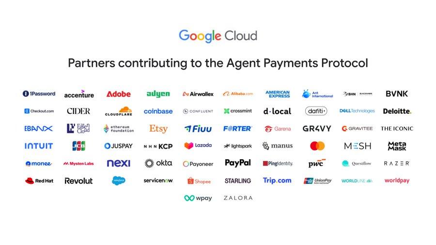 谷歌联合 Coinbase 推 AP2 协议,智能体现在能自主支付了