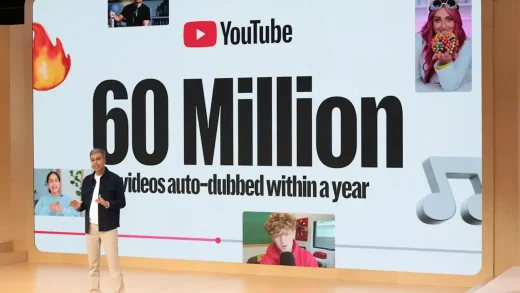 YouTube引入AI唇形同步功能 提升自动配音视频自然度