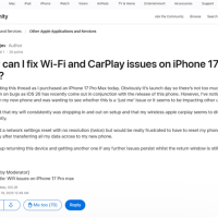 首发自研N1无线芯片 iPhone 17系列/Air被曝Wi-Fi定期断连
