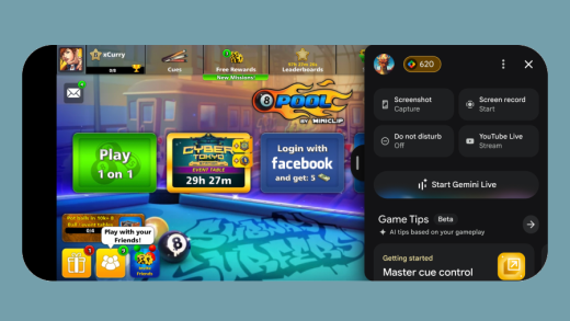 Gemini AI将可以帮助玩家畅玩Google Play游戏