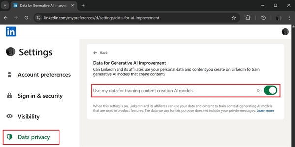 微软旗下领英：将默认使用用户数据训练AI模型！