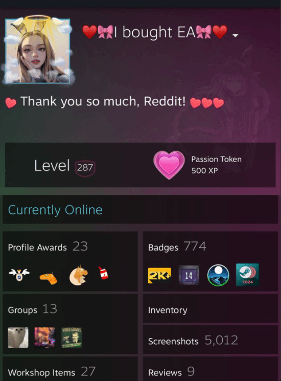 土豪操作!沙特王子Steam改名:我买下了EA