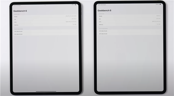苹果最强平板！M5版iPad Pro开箱上手提前泄露：升级12GB内存 GPU性能大涨