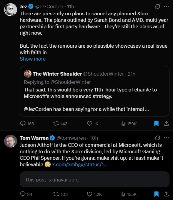 微软继续推进下一代Xbox主机