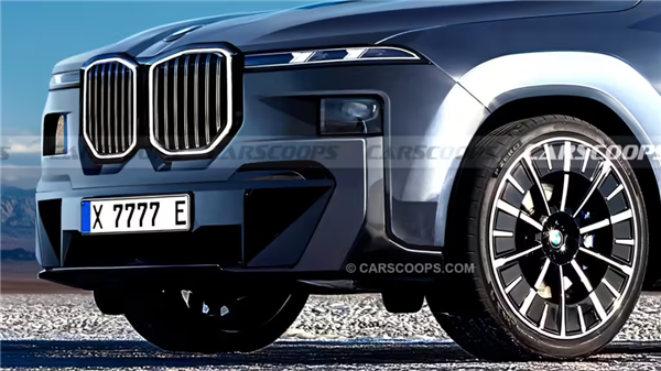 首推iX7纯电版！宝马新一代X7曝光：燃油、纯电双线杀 最快明年亮相
