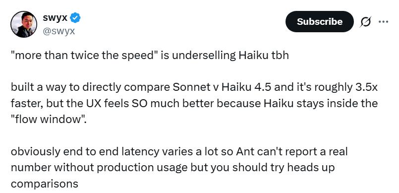 Anthropic新模型杀疯了，成本直降 2/3、性能直逼GPT-5，用户实测：比“吹”的还强，速度超 Sonnet 3.5 倍