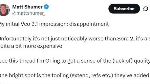 应对Sora 2，谷歌发布新AI视频模型Veo 3.1：能精准可控视频生成