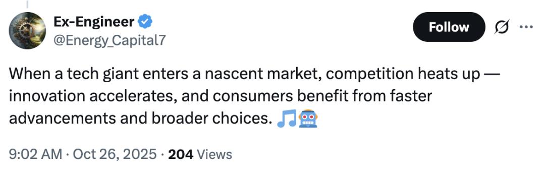 OpenAI被曝瞄准AI音乐赛道商业化,Suno首当其冲