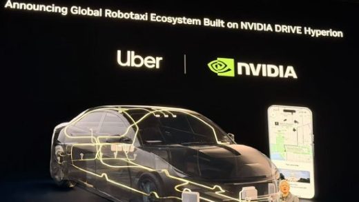 英伟达和Uber达成合作 加速全球L4自动驾驶生态扩张