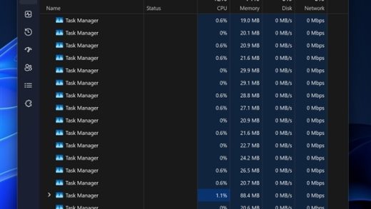 100个后台拖慢电脑 Win11升级又出任务管理器bug：修复办法来了