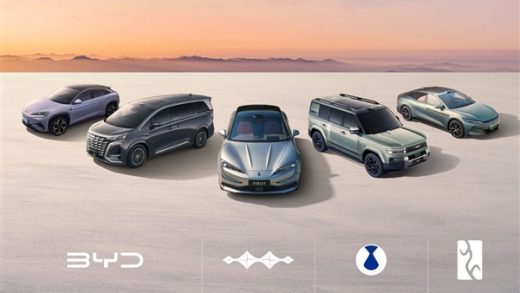 比亚迪10月销售441706辆 创年内新高