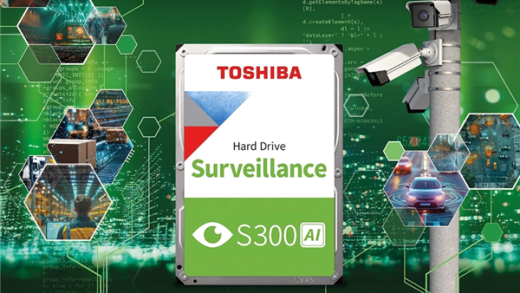东芝发布S300 AI系列监控硬盘：针对AI负载进行优化