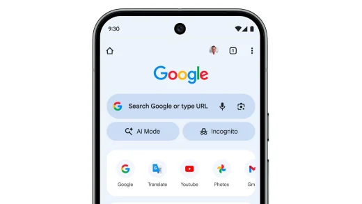 Google在Chrome iOS和Android移动版中推出AI模式快捷按钮
