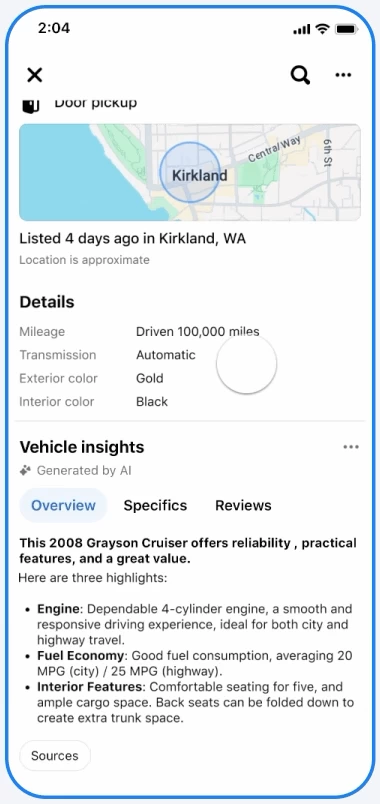Meta宣布对Facebook Marketplace进行基于AI的全面升级