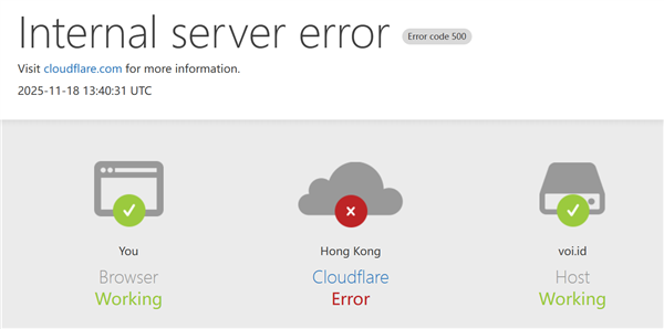 互联网中的瑞士军刀 Cloudflare挂了导致全球一半网站宕机