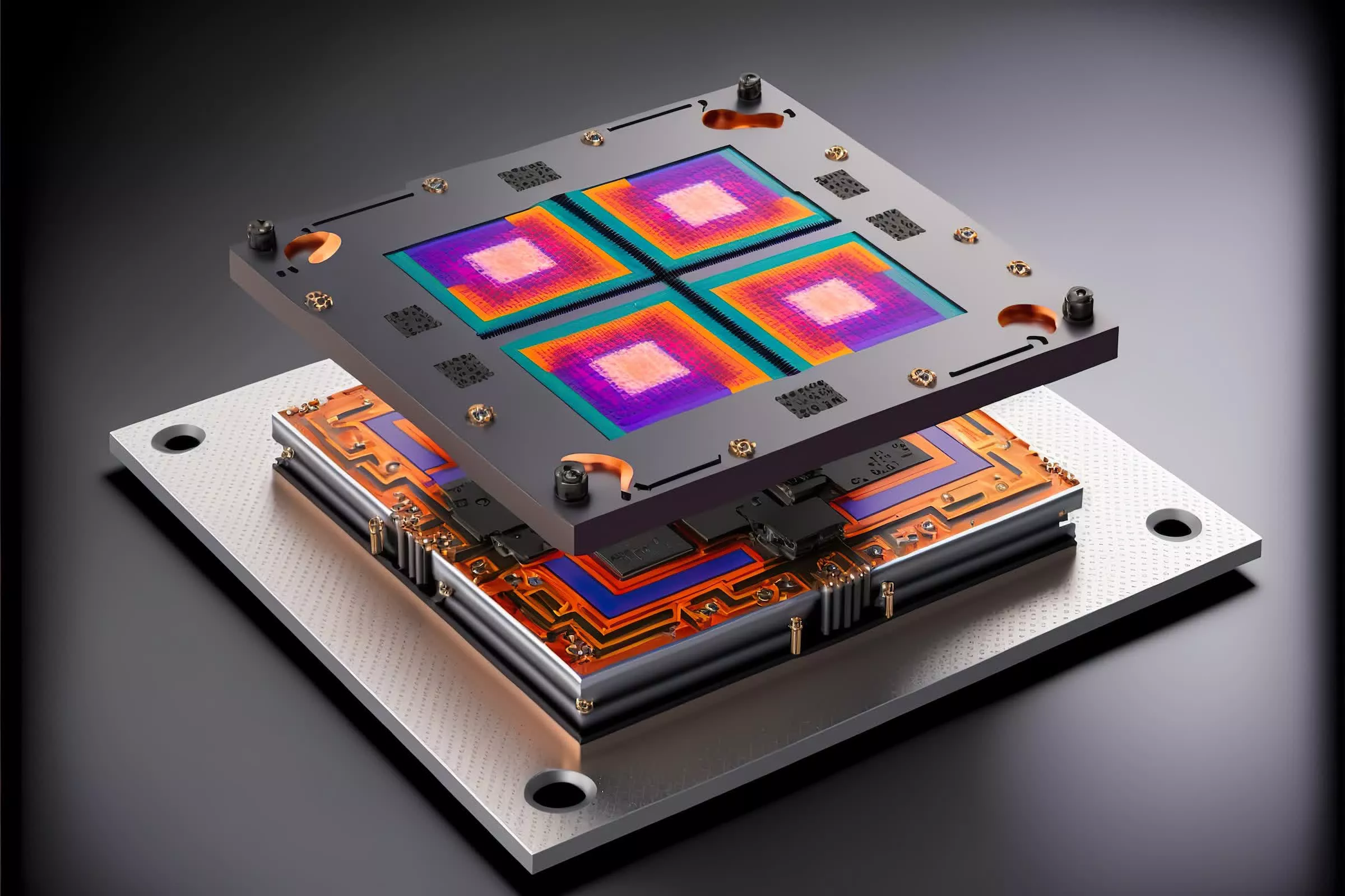 马里兰大学联合量子研究所开发出能生成多色激光的新型芯片