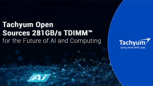 Tachyum发布新型TDIMM内存技术 单条带宽达281 GB/s