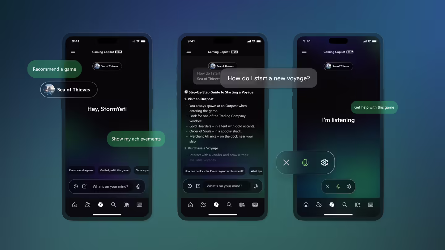 手机秒变 AI 游戏指导,微软 Xbox Gaming Copilot(测试版)上线移动端 手机秒变 AI 游戏指导,微软 Xbox Gaming Copilot(测试版)上线移动端